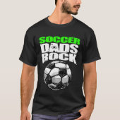 Play Strong SOCCER DADS ROCK Tシャツ (正面)