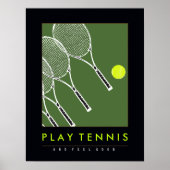 play tennis ポスター (正面)