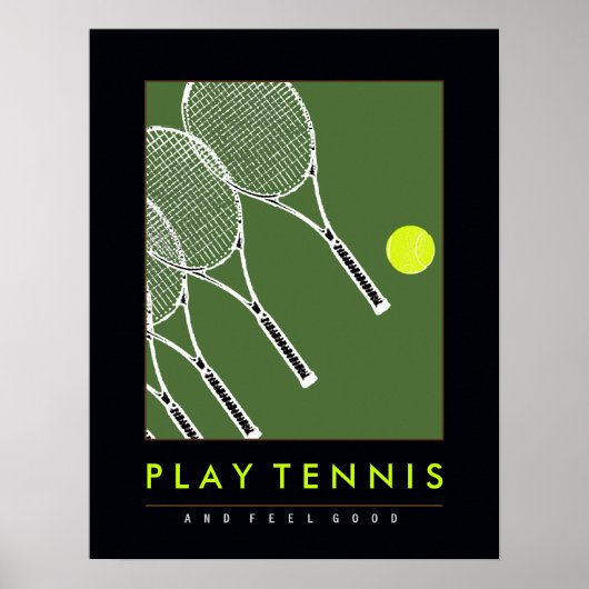 play tennis ポスター (正面)