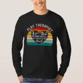 Play Therapist Appreciation  You Should See My Hea Tシャツ (正面)