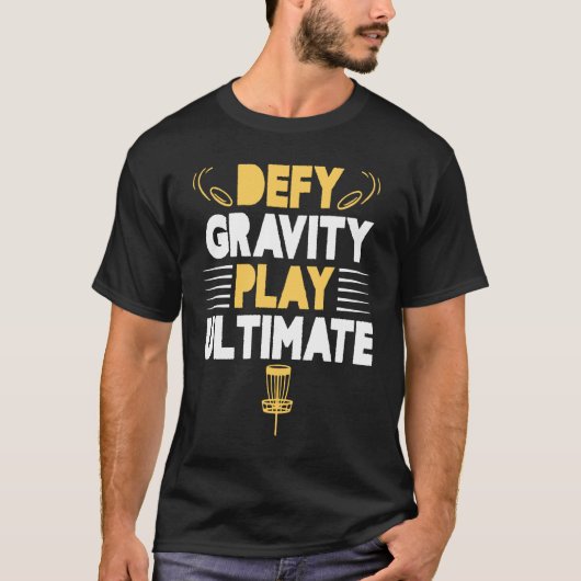 Play Ultimate Frisbee Golf Disc Golf Player Tシャツ (正面)