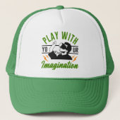 Play with your imagination gaming  キャップ (正面)