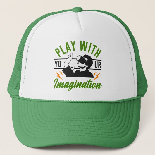 Play with your imagination gaming  キャップ (正面)