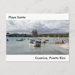 Playaサンタen Guanicaプエルトリコ シーズンポストカード