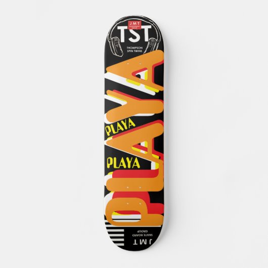 PLAYA オフィシャル UK スケートボード (正面)