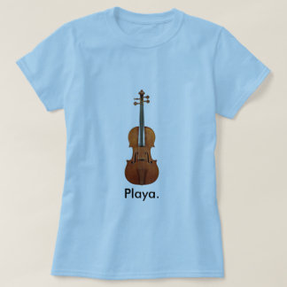 Playa (バイオリン) tシャツ