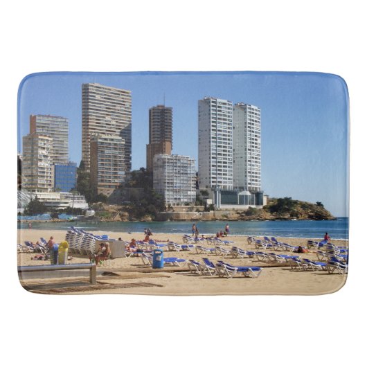 Playa de Levante de Benidorm バスマット (正面)