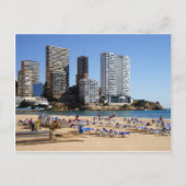 Playa de Levante de Benidorm ポストカード (正面)