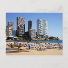 Playa de Levante de Benidorm ポストカード
