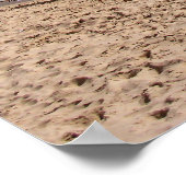 Playa de Levante de Benidorm, España ポスター (角)