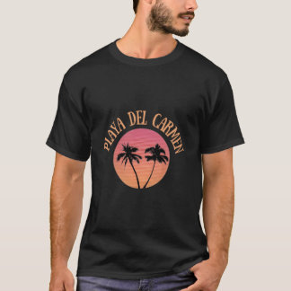Playa Del Car Mexico Caribbean Travel Tシャツ
