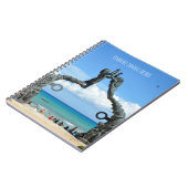 Playa del Carmen カリブの海旅行ジャーナル ノートブック (左側)