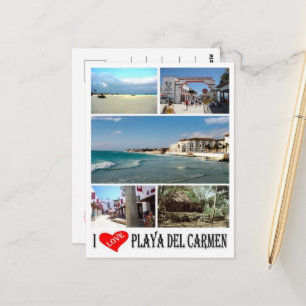 Playa Del Carmen – メキシコ – 大好き – ポストカード