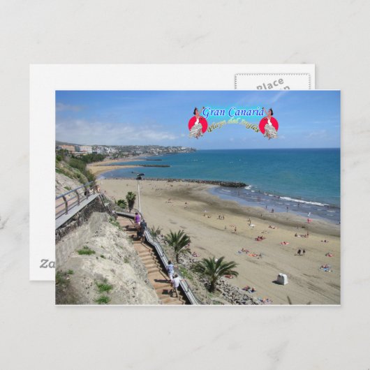 Playa del Ingles ポストカード (正面/裏面)