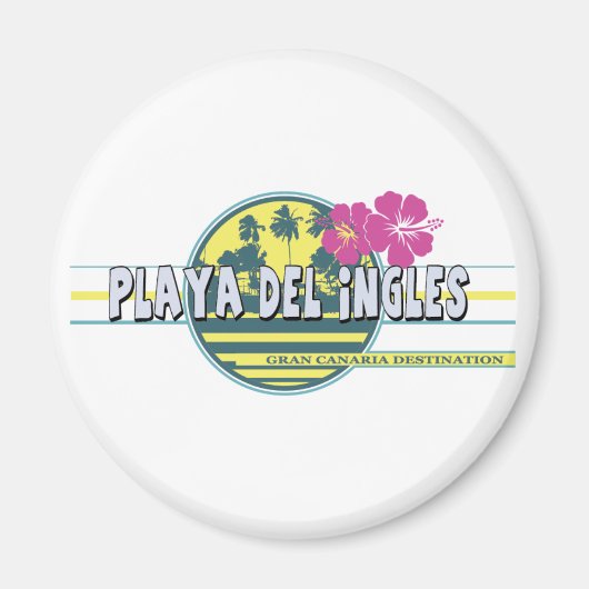 Playa del Ingles GC宛先 マグネット (正面)