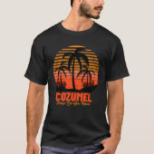 Playa Del San Martin Beach Cozumel Mexico Tシャツ (正面)