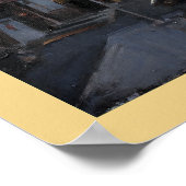 Playa Nocturne - Jose L. de Juan ポスター (角)