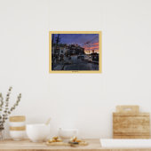 Playa Nocturne - Jose L. de Juan ポスター (キッチン)