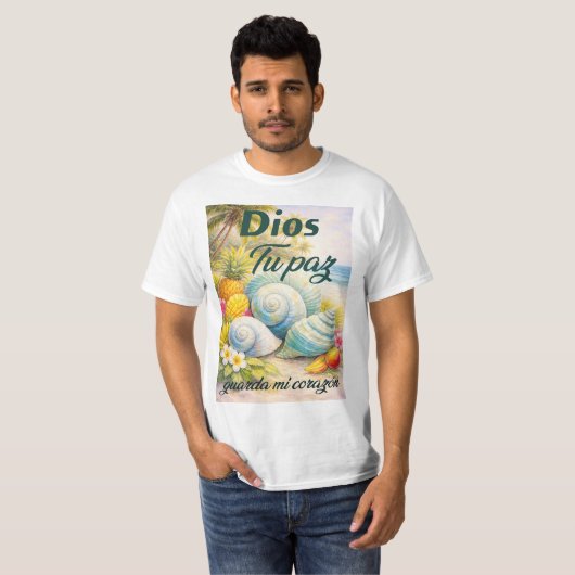 Playa Paz de Dios Tシャツ (正面フル)