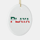 Playa (Playa del Carmen) セラミックオーナメント (右)