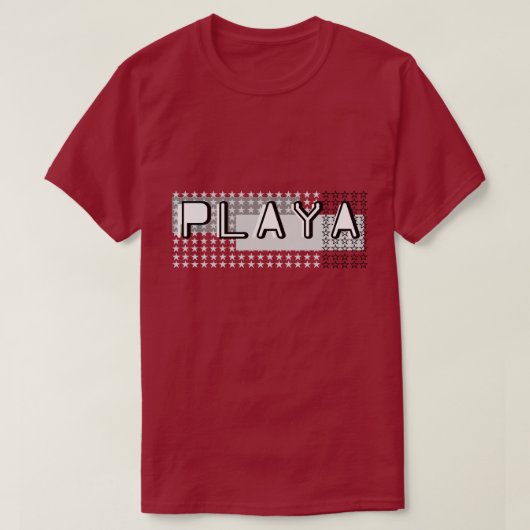 Playa Playa for Life  Tシャツ (デザイン正面)