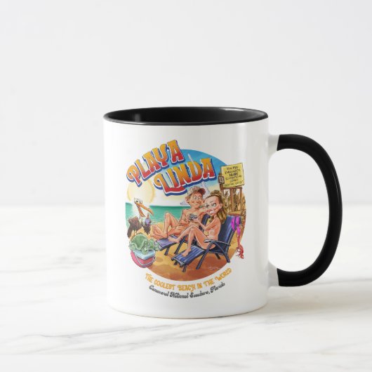 PlayaLinda Beach Coffee Mug マグカップ (右)