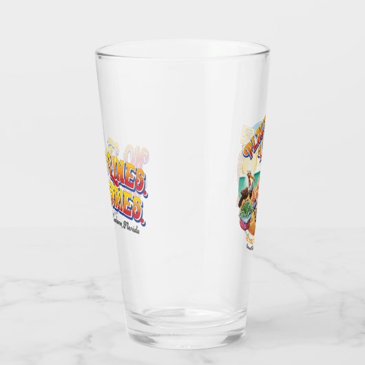 PlayaLinda Beer Glass タンブラーグラス (右)