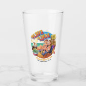 PlayaLinda Beer Glass タンブラーグラス (正面)
