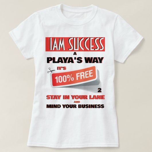 PLAYA'S WAY Tシャツ (デザイン正面)