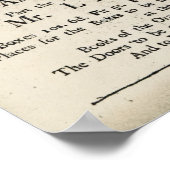 Playbill広告のパフォーマンス ポスター (角)