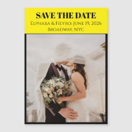 Playbill風の結婚予告 マグネット招待状