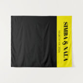 Playbill Style Backdrop タペストリー (正面(横))