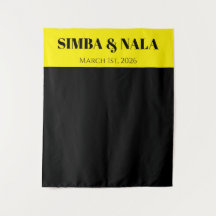 Playbill Style Backdrop