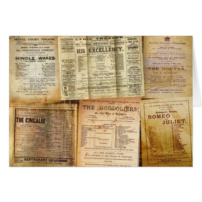 Playbills (正面横)