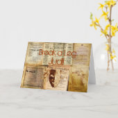 Playbills カード (黄色い花)