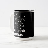 Playbook Genius ツートーンマグカップ (正面左)