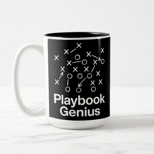 Playbook Genius ツートーンマグカップ (左)