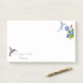 Playdoh Hummingbirdパーソナライズされた投稿の投稿 ポストイット (デスク)