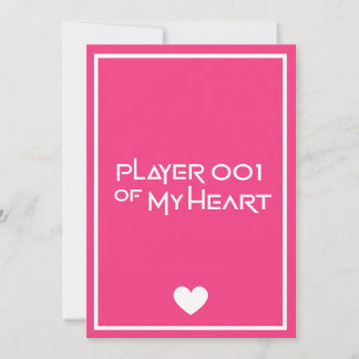"Player 001 of my heart" love card シーズンカード