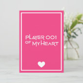 "Player 001 of my heart" love card シーズンカード (スタンド正面)