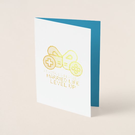 Player 1 & 2 Married Gamer 箔カード (正面)