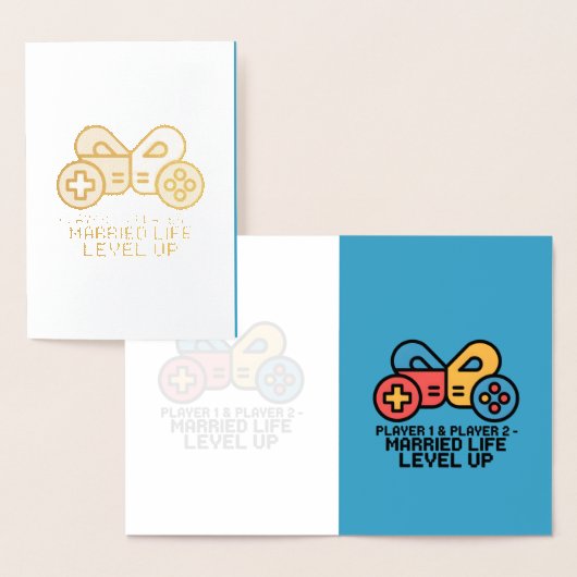 Player 1 & 2 Married Gamer 箔カード (ディスプレー)