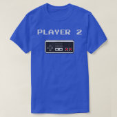 Player 2 buddy Retro style video game  (Old School Tシャツ (デザイン正面)