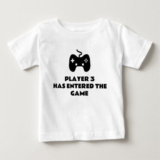 Player 3 Has Entered the Game – Custom number ベビーTシャツ (正面)