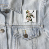 Player Button女性 缶バッジ (インサイチュ)