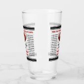 Player or Coach Football Gift Ideas, Football タンブラーグラス (左)