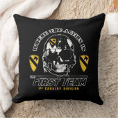 Playera 1st Cavalry Division クッション (ブランケット)