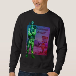 Playera Area51 -I survived Area51 スウェットシャツ