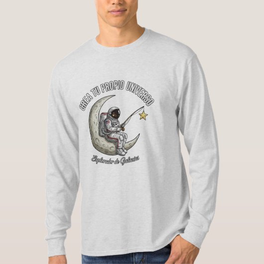 Playera Astronauta Explorador  Tシャツ (正面)