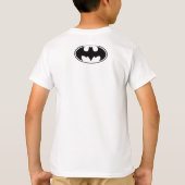 playera batman ligera en blanco tシャツ (裏面)